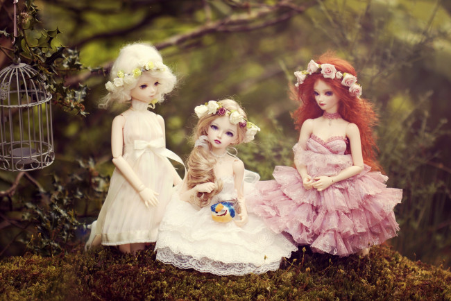 Обои картинки фото разное, игрушки, куклы