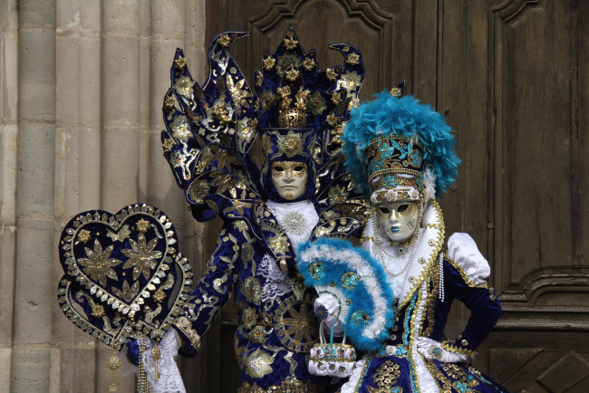 Обои картинки фото разное, маски, карнавальные, костюмы, карнавал, венеция