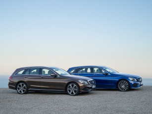 Картинка автомобили mercedes-benz 205 c-klasse 2014