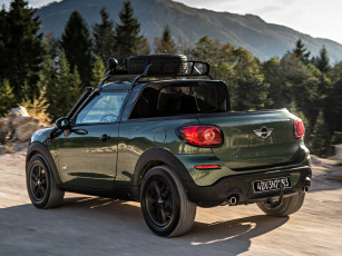Картинка автомобили mini зеленый 2014 r61 adventure paceman