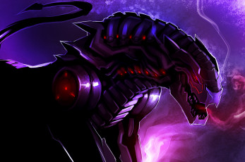 Картинка фэнтези роботы +киборги +механизмы робот монстр киборг