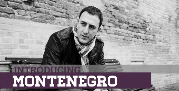 Картинка музыка евровидение sergej etkovi певец Черногория черно-белая стена шарф куртка