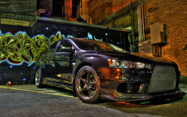 Обои картинки фото автомобили, mitsubishi