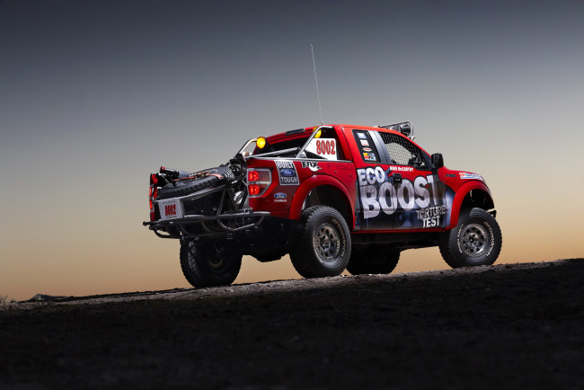 Обои картинки фото 2011 ford f-150 ecoboost, автомобили, ford, сзади, тюнинг