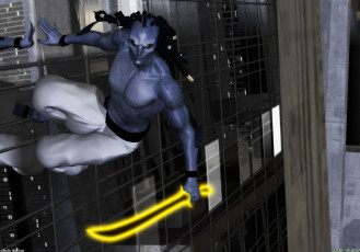 Картинка 3д+графика существа+ creatures оружие фон халк взгляд