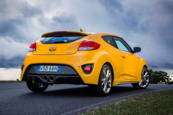 Картинка автомобили hyundai 2015г желтый turbo au-spec veloster