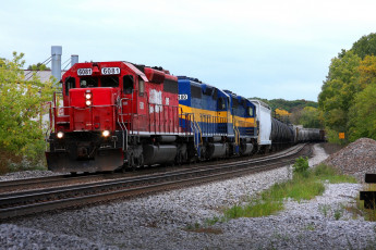 Картинка техника поезда дорога железная состав локомотив рельсы