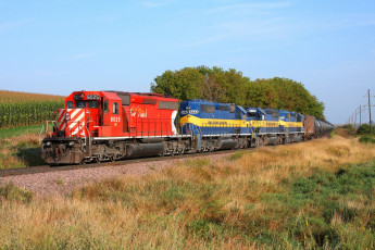 Картинка техника поезда состав локомотив рельсы дорога железная