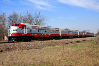 Картинка техника поезда состав локомотив рельсы железная дорога