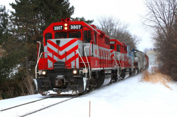 Картинка техника поезда локомотив рельсы дорога железная состав