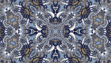 Картинка 3д+графика фракталы+ fractal цвета узор фон