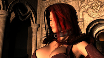 Картинка 3д+графика люди+ people фон взгляд девушка