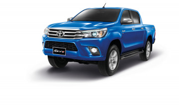 Картинка автомобили toyota 4x4 cab double синий 2015г th-spec revo hilux