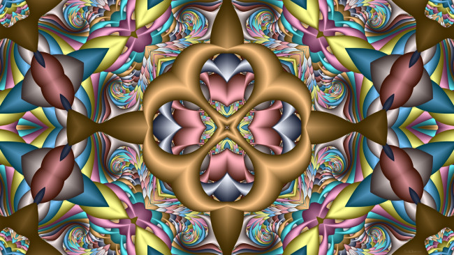 Обои картинки фото 3д графика, фракталы , fractal, узор, фон, цвета