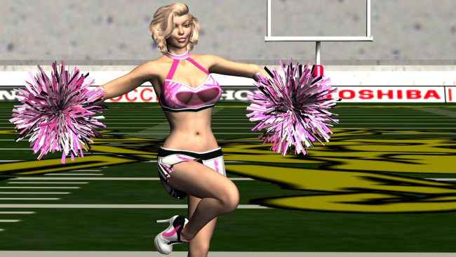 Обои картинки фото 3д графика, люди , people, девушка, взгляд, фон, танец