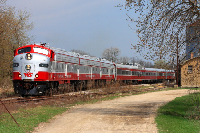 Обои картинки фото техника, поезда, дорога, железная, состав, локомотив, рельсы