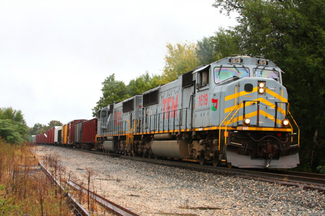 Обои картинки фото техника, поезда, рельсы, дорога, железная, состав, локомотив