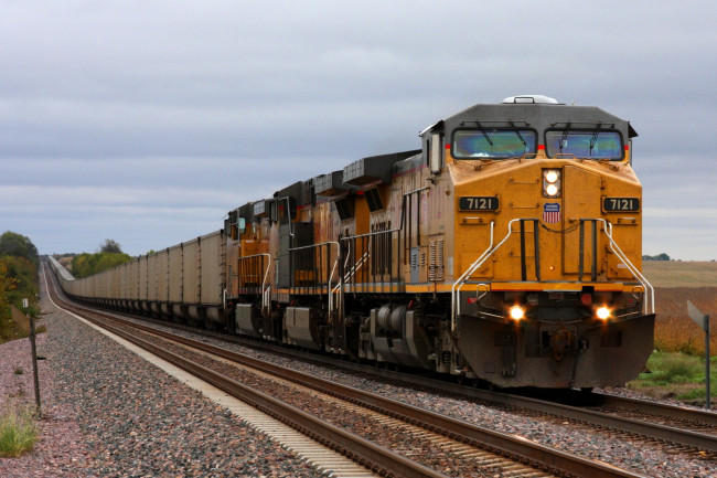 Обои картинки фото техника, поезда, рельсы, дорога, железная, состав, локомотив