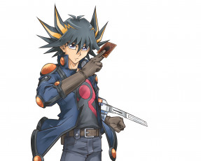 Картинка аниме yu-gi-oh парень