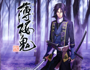 Картинка аниме hakuoki парень