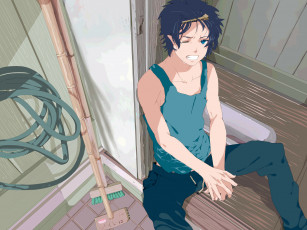 Картинка аниме ao+no+exorcist окумура рин