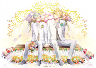 Картинка аниме kuroko+no+baske парни