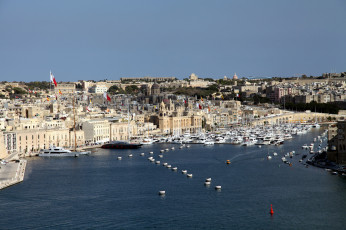 Картинка города валетта+ мальта панорама