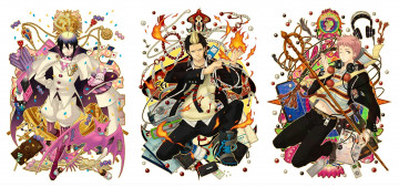 Картинка аниме ao+no+exorcist парни