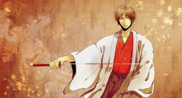 Картинка аниме kuroko+no+baske меч парень