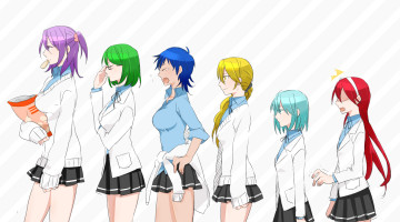 Картинка аниме kuroko+no+baske девочки