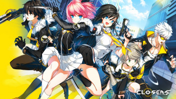 Картинка аниме closers девушки парни
