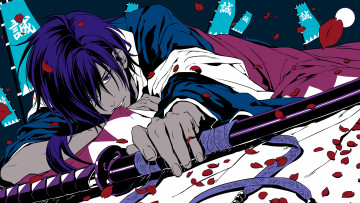 Картинка аниме hakuoki парень