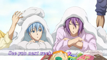 Картинка аниме kuroko+no+baske мурасакибара куроко тецуя