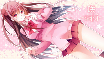 Картинка аниме saki
