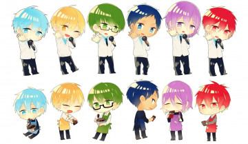 Картинка аниме kuroko+no+baske малыши