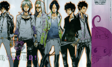 Картинка аниме katekyo+hitman+reborn парни