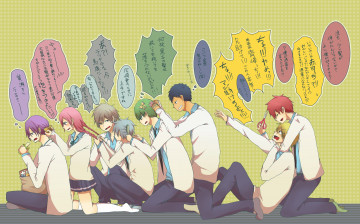 Картинка аниме kuroko+no+baske парни