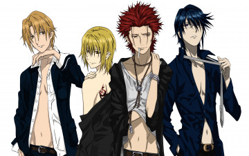 Картинка аниме k+project парни