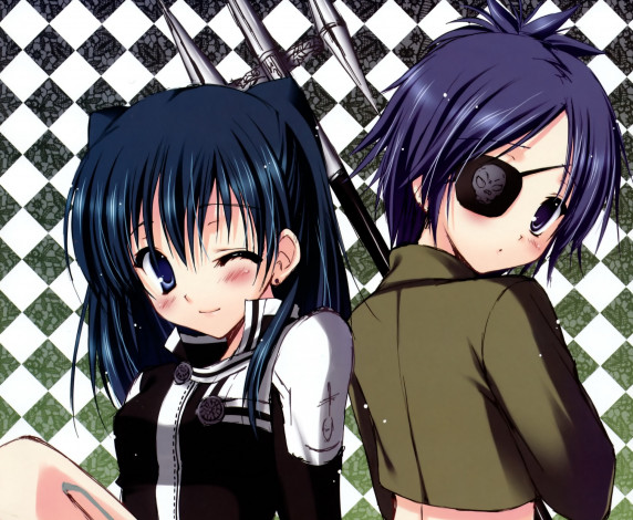 Обои картинки фото аниме, unknown,  другое, девочки