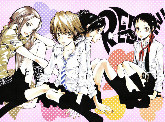 Обои картинки фото аниме, katekyo hitman reborn, девушки