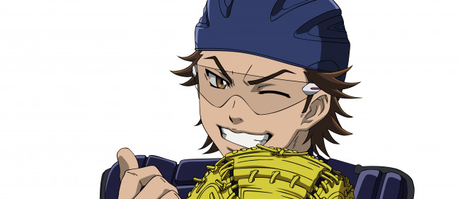 Обои картинки фото diamond no ace, аниме, парень