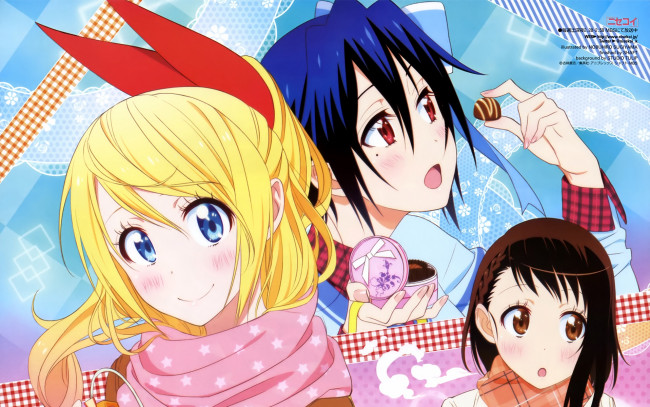 Обои картинки фото аниме, nisekoi, девушка