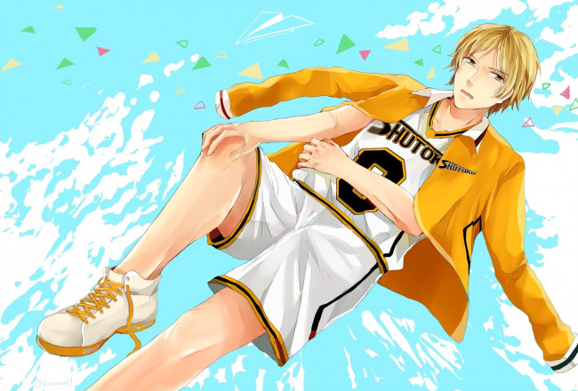 Обои картинки фото аниме, kuroko no baske, парень
