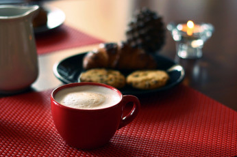 Картинка еда кофе +кофейные+зёрна капучино пенка