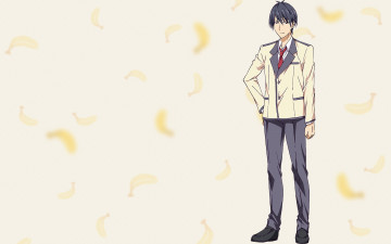 Картинка aho+girl аниме взгляд фон парень