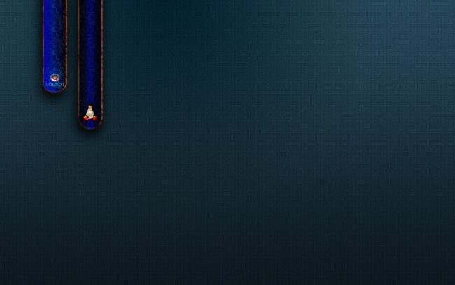 Обои картинки фото компьютеры, ubuntu linux, логотип, фон