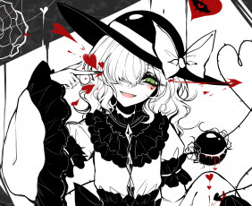 Картинка аниме touhou девушка