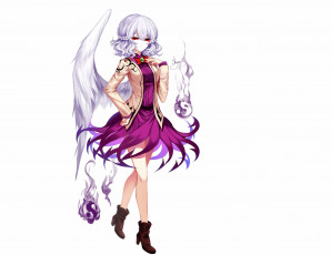 Картинка аниме touhou девушка