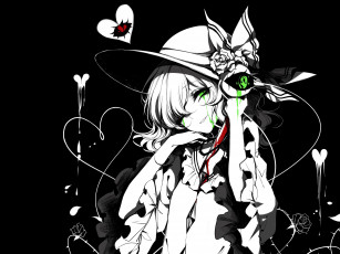 Картинка аниме touhou девушка