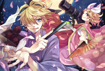 Картинка аниме vocaloid вокалоид